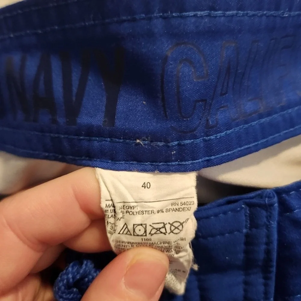 Old Navy Blue Swim Trunks‎ Men's Size XL